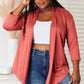 Culture Code Full Size Open Front Cardigan