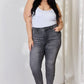 Sandra Judy Blue Full Size High Waist Tummy Control Release Hem Skinny Jeans