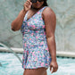 Marina West Swim Full Size Clear Waters Swim Dress in Rose Sky **** Final Sale