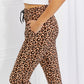 Spotted Downtown Leopard Print Joggers