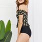 Marina West Swim Coastal Cutie Off-Shoulder Swim Tankini Set in Sunflower  ** Final Sale
