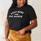 Simply Love GOOD MOMS SAY BAD WORDS Graphic Tee